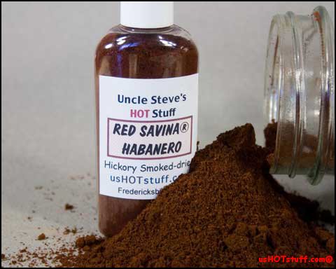 Red Savina Habanero Hickory Smoked Powder